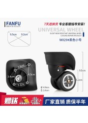 Trolley Luggage Trunk Wheel Accessories Wheel Pulley Password Suitcase Luggage Box Universal Wheel Replacement Repair Part