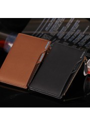 Hot Fashion Men Wallet Wallets For Women With Checkbook Holder Purse Clutch Slim Wallet Men Purses With Coin Zipper Gift Bag