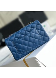 bags for women 2021 new luxury shoulder bags high quality sheepskin ladies handbag chain small square face bag free shipping