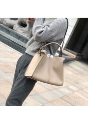 Fashion Luxury Handbag Women Bags Designer Genuine Cowhide Soft Leather Shoulder Bag Ladies Office High Quality Messenger Bags