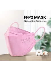 10-100pcs Health Approved FFP2 Masks KN95 Mascarillas CE Breathing Filter Fish Mask Protective ffp2mask Reusable Face Mask