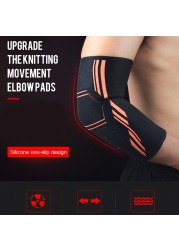 1PC Elbow Brace Fitness Compression Support Sleeve for Tendonitis, Tennis Elbow, Golf Elbow Therapy, Reduce Joint Pain