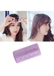 Hair Curler Grip Self-Design Sticky Cling Style Hair Curlers Stripe Silk Lazy Rod Heatless Headband Hairdressing Beauty Tools