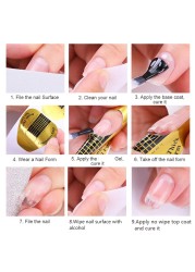 MSHARE Nude Builder Nail Extension Gel Milky Pink Cream Color Liquid In Bottle Quick Build Clear Led UV Gel 10M