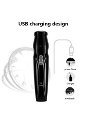 5 in 1 Electric Ear Nose Trimmer Hair Removal Shaver Recharge Men Eyebrow Beard Trimmer Razor Nose Face Hair Removal Device