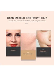 Mushroom Head BB Air Cushion Foundation CC Cream Women Waterproof Concealer Brighten Face Base Tone Korean Cosmetic Makeup TSLM1