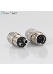 Dental Turbine Handpiece Adapter 4 Holes 2 Holes Changer Connector Dental High Speed ​​Handpiece Spare Parts Tool For Air Motor