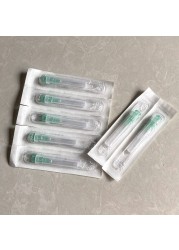 puncture needle transparent syringe injection glue clear tip cap forpharmaceutical injection needle 32g 4mm 32g 13mm 30g 25mm