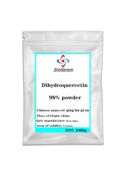 Hot Sale Bulk Dihydroquercetin Powder 98% Quercetin Dihydrate Siberian Larch Extract CAS 480-18-2 Taxifolin DHQ Powder