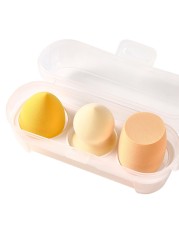 3pcs/set Makeup Sponge With Box Female Cosmetic Blender Puff Foundation Powder Beauty Tool Esponjas Para Maquillaje