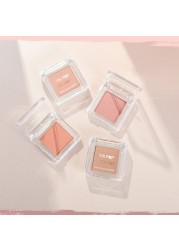 New 6 Colors Cosmetic Blush Makeup Palette Mineral Powder Lipstick Lasting Natural Cream Cheek Tint Orange Peach Pink Blush