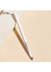 Loebig White Concealer Makeup Round Brushes Precision Concealing Acne Marks Dark Circles Tongue Type Tear Trench Brush Make Up Tools