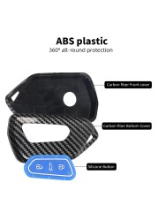 Car Key Cover Protector For Volkswagen VW Golf 8 MK8 ID.3 ID.4 For Skoda Octavia A8 Seat Leon MK4 Cupra Formentor Tarraco Accessories