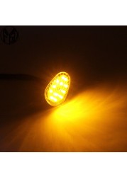 LED Turn Signal Light Indicator Lamp Flush Mount For Yamaha YZF R1 R6 R6S Motorcycle Accessories