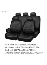 6XDB Universal Fits Stylish Car Seat Covers Against Dirt Pet Fur Durable Pets Seat Covers Eye-catching Seats Cushions