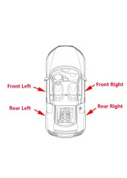 Inner Door Handle for Chery Arrizo 5 Front Rear Left Right Inner Door Handle