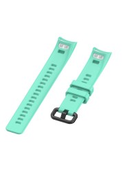 Anti-Scratch Soft Silicone Watch Band Sport Wrist Strap Replacement for Huawei Honor 5/4 Sport Bracelet Accessories