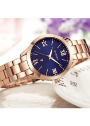 CURREN Gold Watch Women Watches Ladies 9007 Steel Women's Wrist Watches Female Clock Relogio Feminino Montre Femme