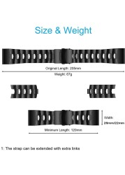 Fenix ​​6X/5X Band Titanium Metal Quick Fit Watch Strap Compatible for Garmin Fenix ​​6X Pro/Fenix ​​5X Plus 26 22mm Width Garmin Band