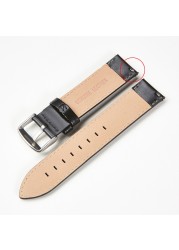 Oil Suede Leather 22mm 20mm 18mm Watchband Quick Release Watch Band Strap Brown for Men Women Compatible with Fossil