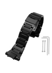 Plastic Watchband for Casio GW-A1100FC GW-A1000 GW-4000 GA-1000 Watch Strap High Quality Mens Sport Wrist Bracelet