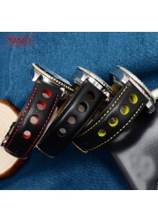 Genuine Leather Bracelet for Tissot Sports Racing Series PRS516 T91 1853 Top Layer Cowhide Watch Band 20mm for Chopin Watchband