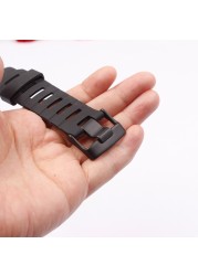 Watch accessories silicone watch strap suitable for SUUNTO X-LANDER Spartan warrior strap convex 22mm men's watch strap