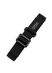 Hot Top Nylon Dark Blue Watch Strap for S-Eco No. 5 007 Series Sport Watchband 20mm 22mm 24mm Band