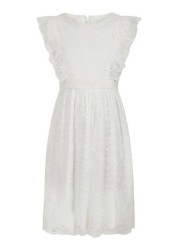 Amelia Rose Childrens White Lace Dress