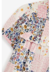 Printed Shirred Dress (3mths-7yrs)