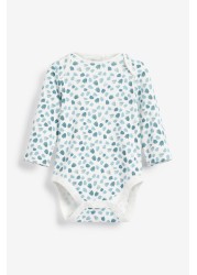 Baby 5 Pack Long Sleeve Bodysuits (0mths-3yrs)