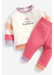 Baby Sweatshirt And Jogger Set (0mths-2yrs)