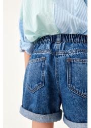 Mom Denim Shorts (3-16yrs)