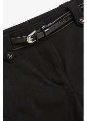 Senior Belted Skinny School Trousers (9-17yrs)