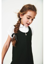 مدرسة Zip Front Pinafore (3-14 سنة) قياسية