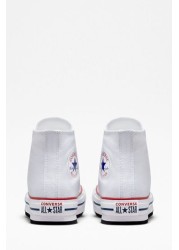 Converse Junior Eva Lift High Top Trainers