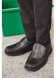 School Leather Loafer Shoes