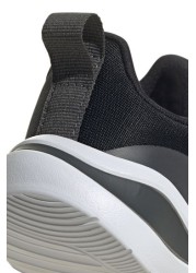 adidas Boys Black FortaRun Infant Strap Trainers