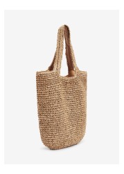 Paper Straw Shoulder Bag