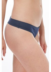 Cotton Knickers 5 Pack Thong