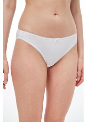 Cotton Knickers 5 Pack High Leg