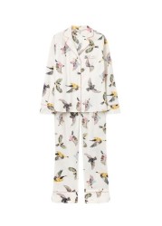 Joules Cream Sleeptight Light Pyjama Set