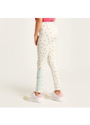 Sanrio Hello Kitty Print Leggings with Elasticated Waistband - Set of 2