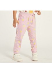 Juniors Printed Joggers with Drawstring Closure - Set of 3