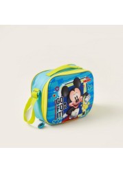 Disney Mickey Mouse Print 3-Piece Trolley Backpack Set - 12 Inches