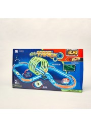 Tengleader Glow Power 61-Pieces Speed Track Racer Set