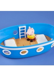 Hasbro Peppa Pig Cabin Boat Playset