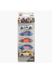 Marvel Avengers 5-Piece Racing Car Set