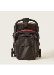 Moon Auto-Fold Stroller - Feather Black