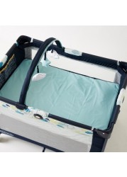 Graco Adjustable Travel Cot with Push-Button Fold